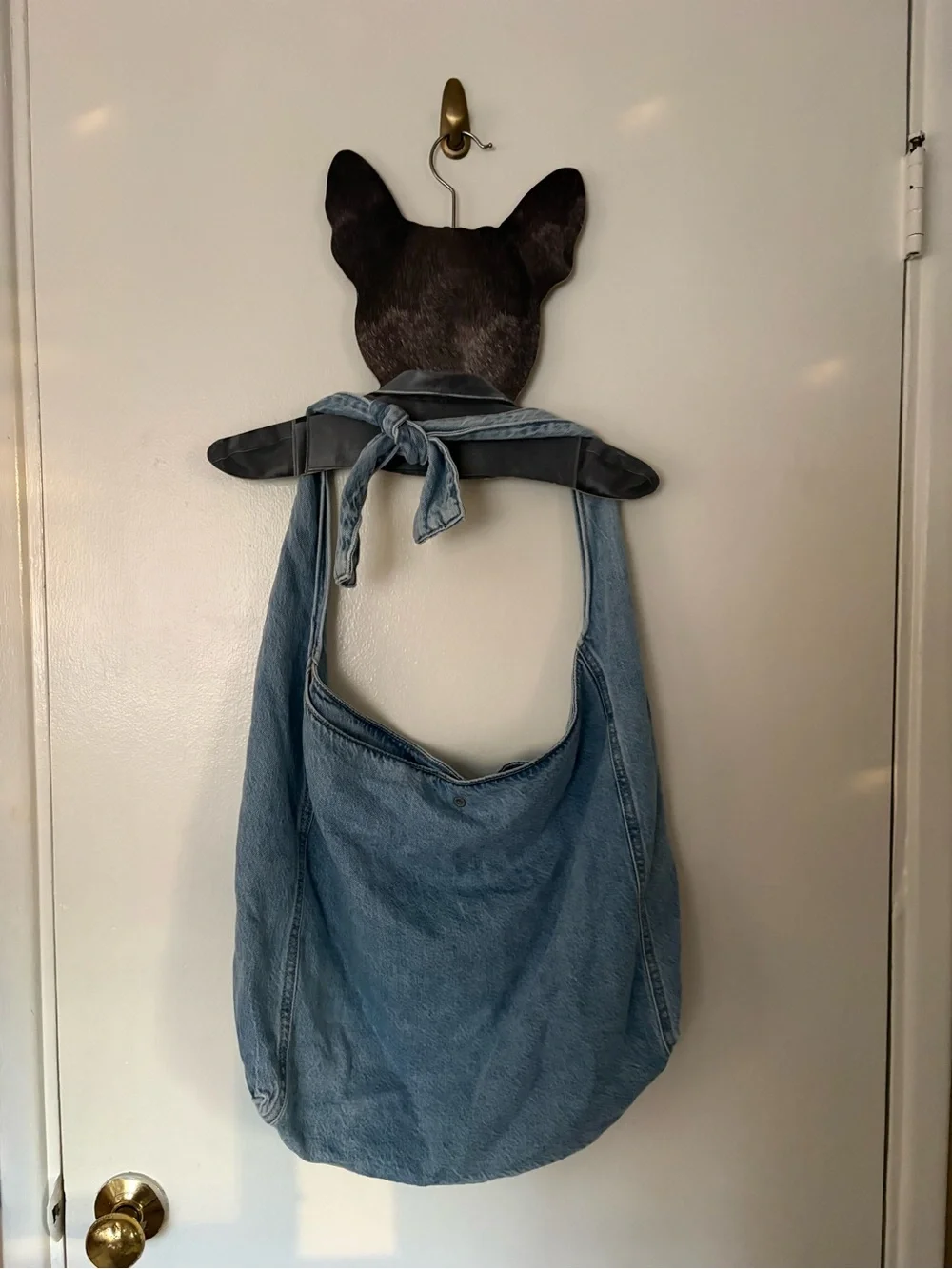Hobo Denim shoulder bag